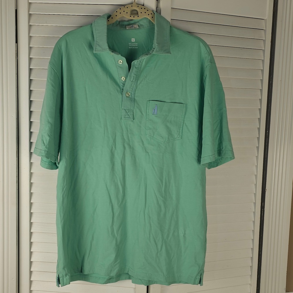 Johnnie-O‎ Mens Highlighter The Original Polo Golf Shirt Medium